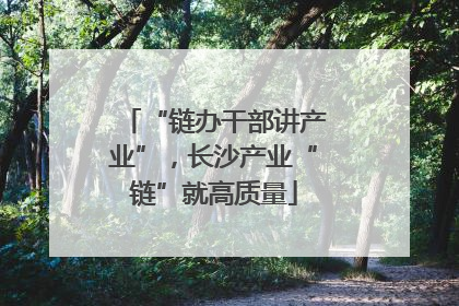 “链办干部讲产业”，长沙产业“链”就高质量