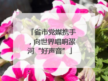 省市党媒携手，向世界唱响漯河“好声音”