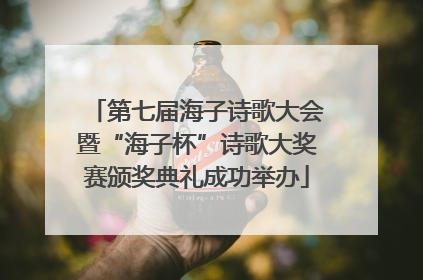 第七届海子诗歌大会暨“海子杯”诗歌大奖赛颁奖典礼成功举办
