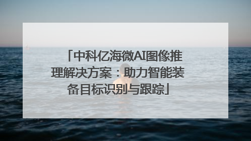 中科亿海微AI图像推理解决方案：助力智能装备目标识别与跟踪