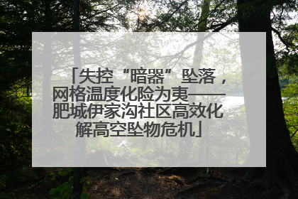 失控“暗器”坠落，网格温度化险为夷——肥城伊家沟社区高效化解高空坠物危机