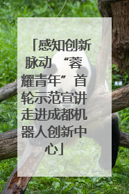 感知创新脉动 “蓉耀青年”首轮示范宣讲走进成都机器人创新中心