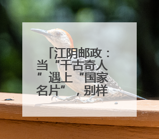 江阴邮政：当“千古奇人”遇上“国家名片”，别样火花助力地方文旅焕新出彩