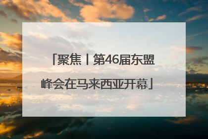 聚焦丨第46届东盟峰会在马来西亚开幕