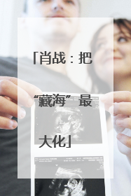 肖战：把“藏海”最大化