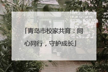 青岛市校家共育：同心同行，守护成长