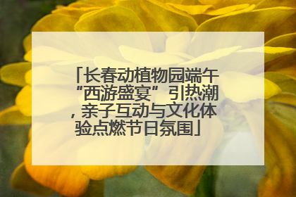 长春动植物园端午“西游盛宴”引热潮，亲子互动与文化体验点燃节日氛围