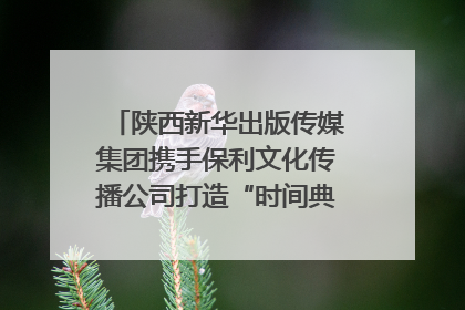 陕西新华出版传媒集团携手保利文化传播公司打造“时间典藏”数字艺术馆